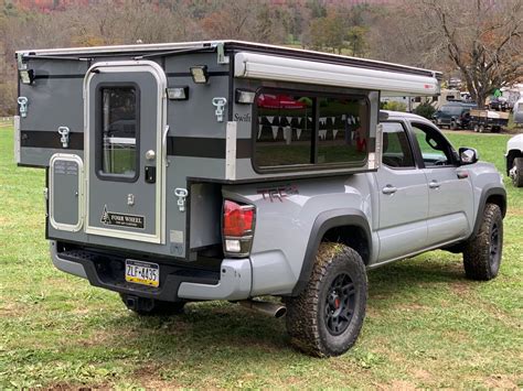 A Truck <strong>Camper</strong> is slid into place in the bed of a truck and then fastened onto the truck frame. . 4 wheel camper for sale